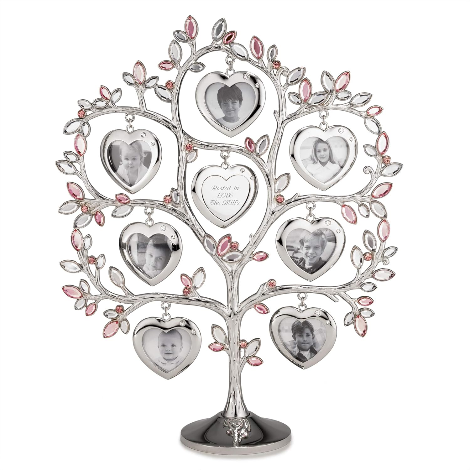 THINGS REMEMBERED Family Tree Heart Frame (Free Customization)