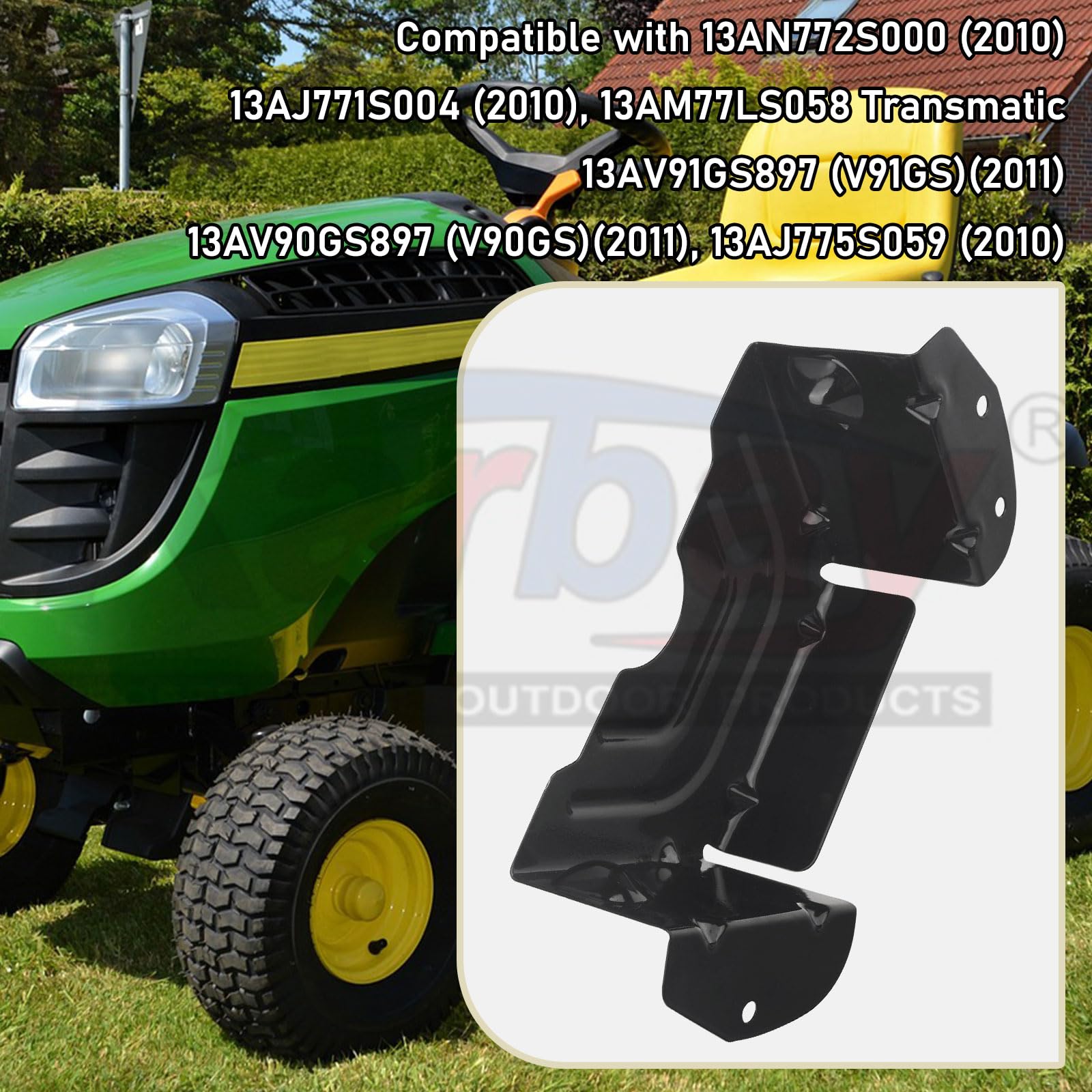 Troy Bilt Lawn Mower Parts 2-Pack Spindle Pulley Belt Guard