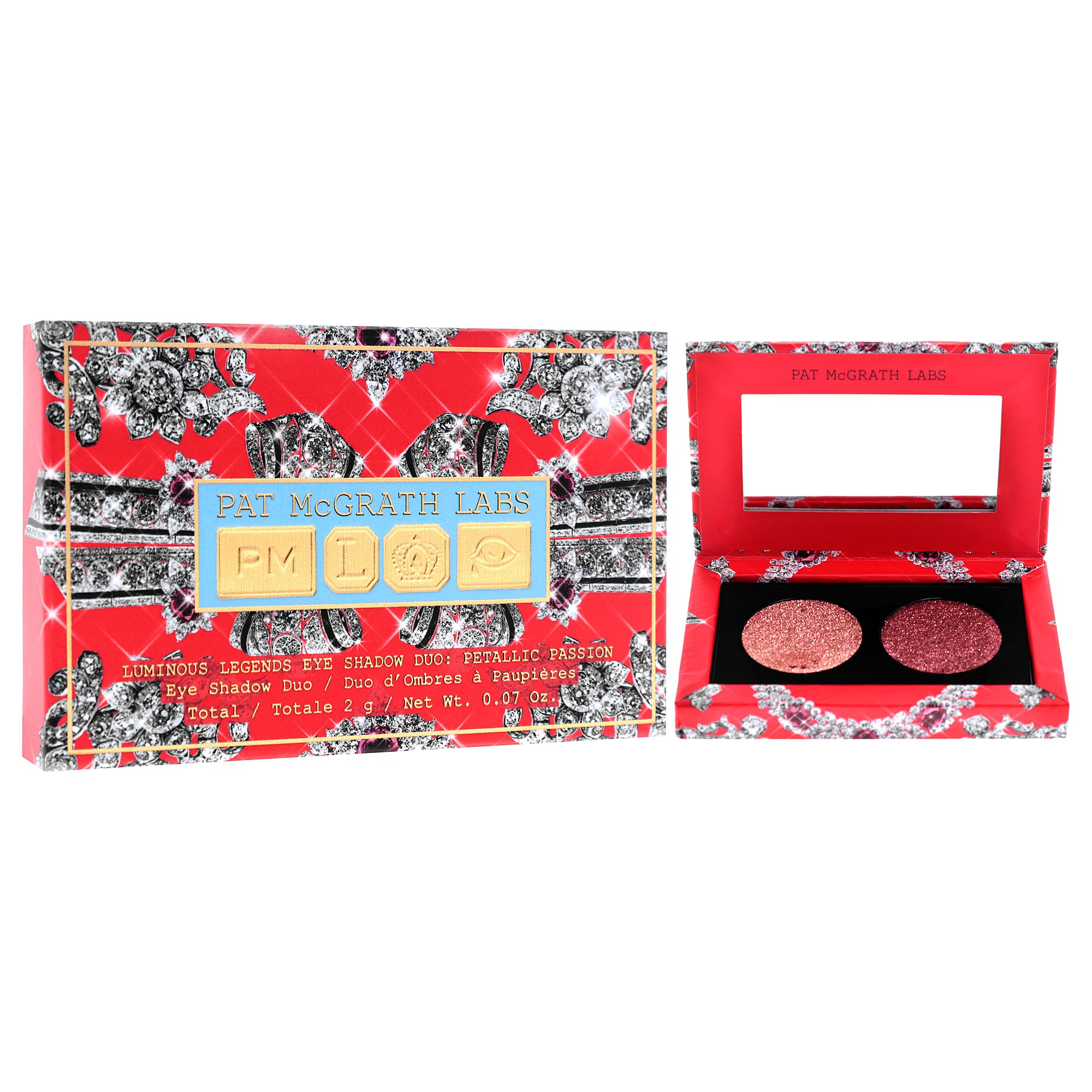 Amazon.com : Luminous Legends Eye Shadow Duo - Petallic Passion by