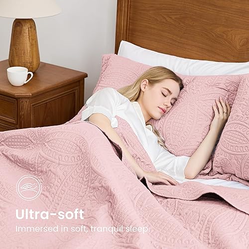 Miniatura 288 de Love's cabin - Juego de ropa de cama de tamaño California King, color beige, colcha ligera de verano con patrón de moneda, para todas las Moneda