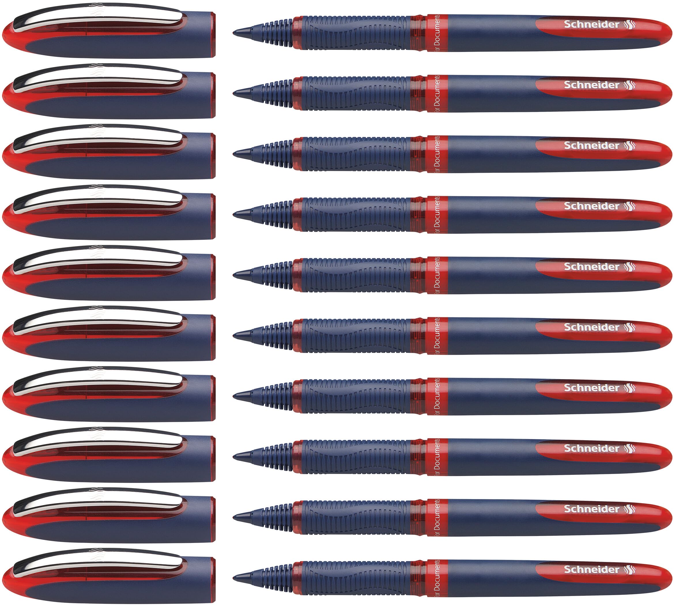 Schneider One Business Rollerball Pen - Red / Pack of 10