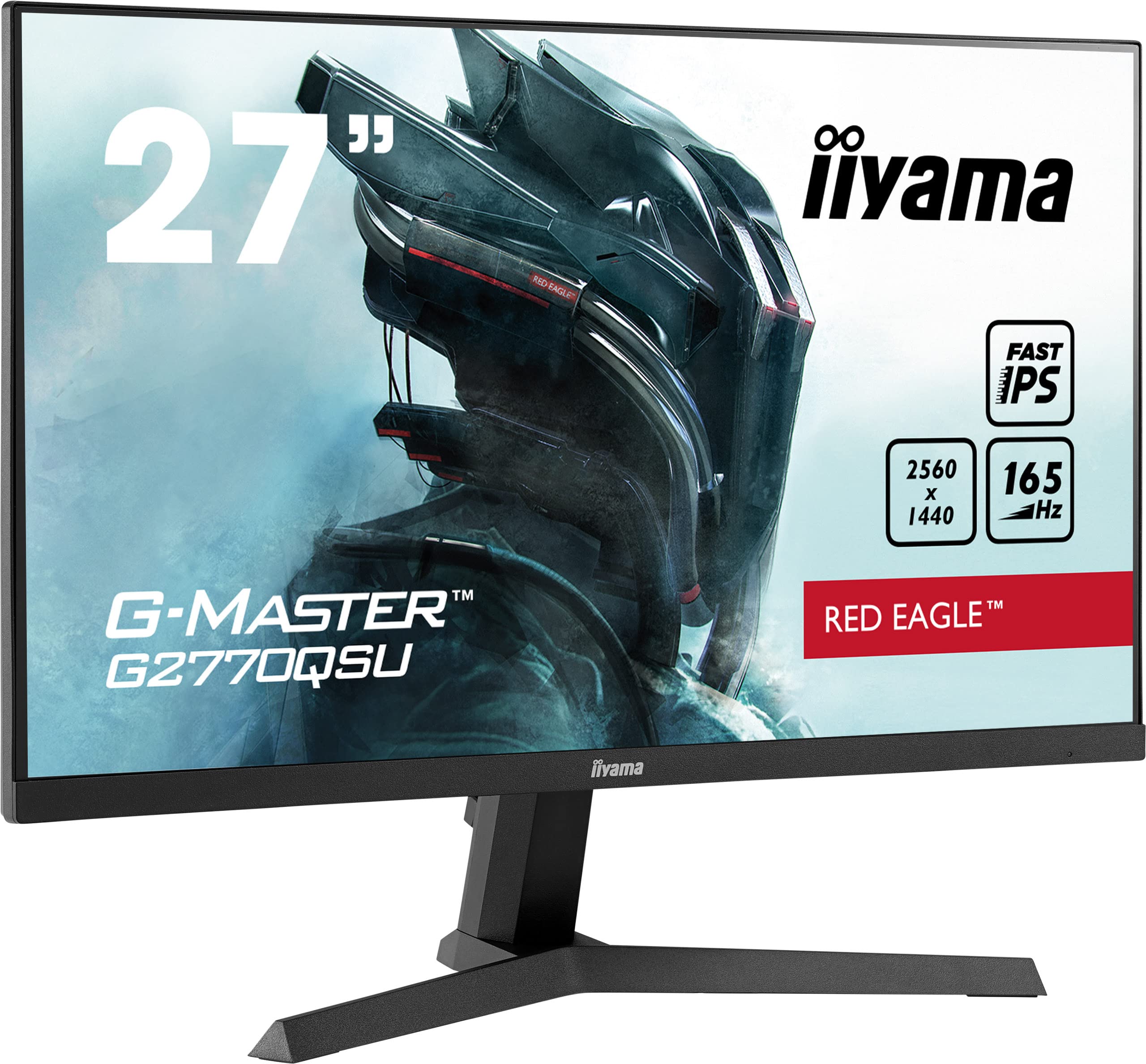 Ecran PC Gaming Iiyama G Master G2770QSU B1 27 WQHD Noir