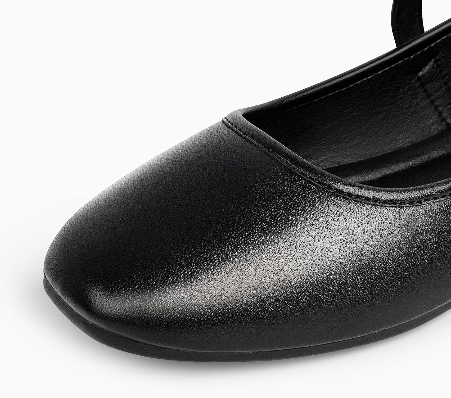 Mary Jane Shoes Women Flats：Square Toe Black Flats - Ballet Flats for Women - Comfortable Ankle Strap Flats - Image 5