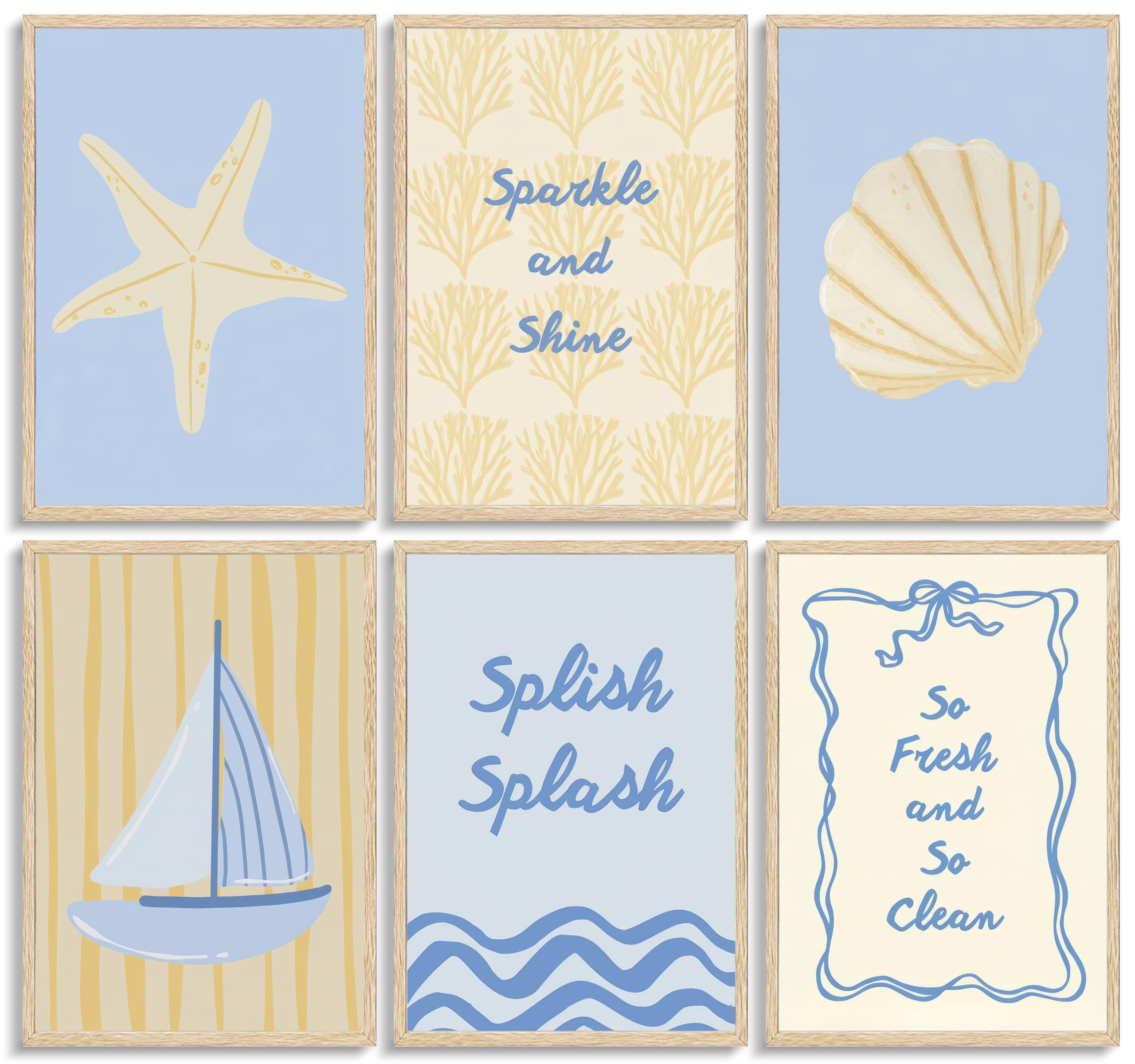 Coastal Wall Art - Boho Beach Prints -14