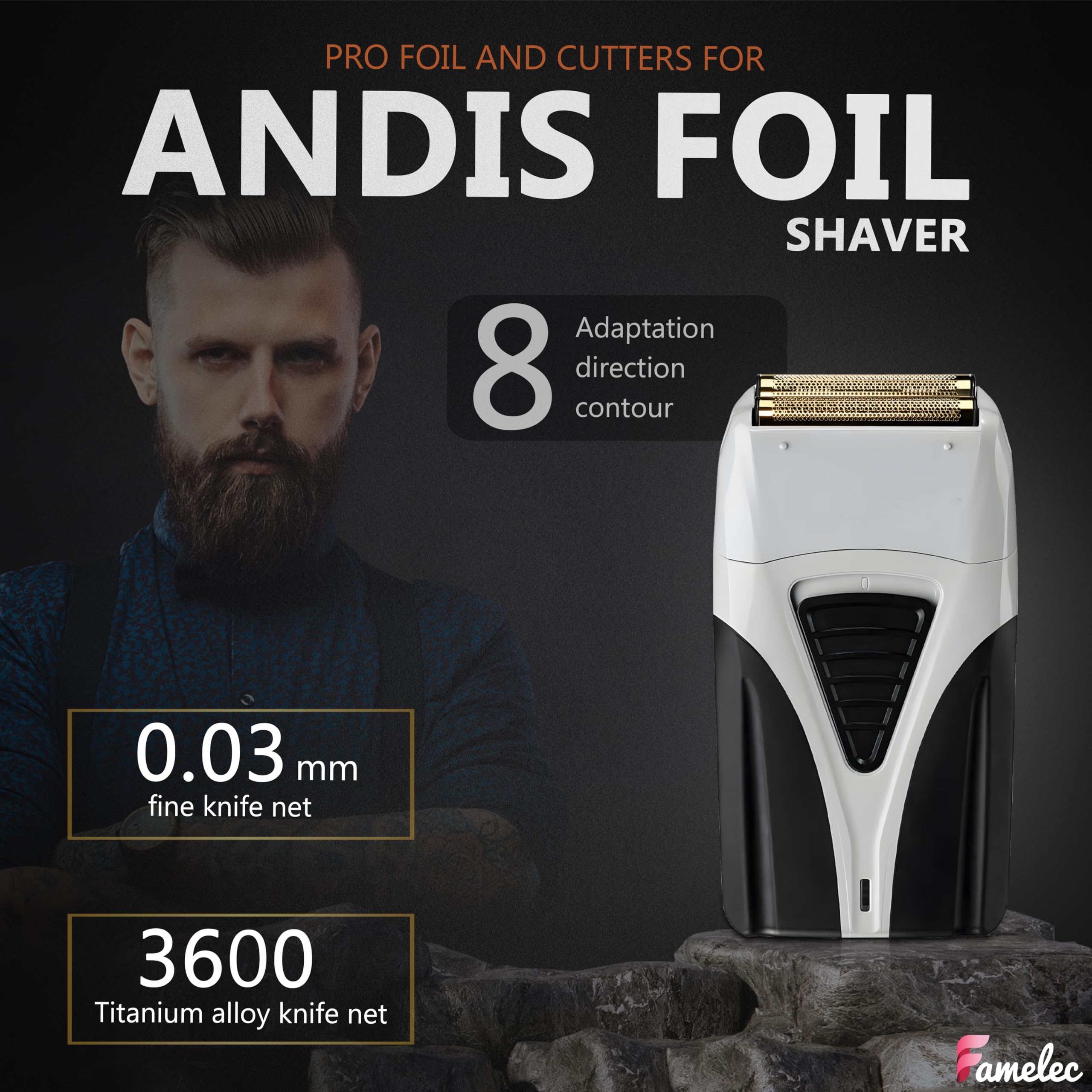 Andis Replacement Foil for ProFoil TS-1 and TS-2 Shavers