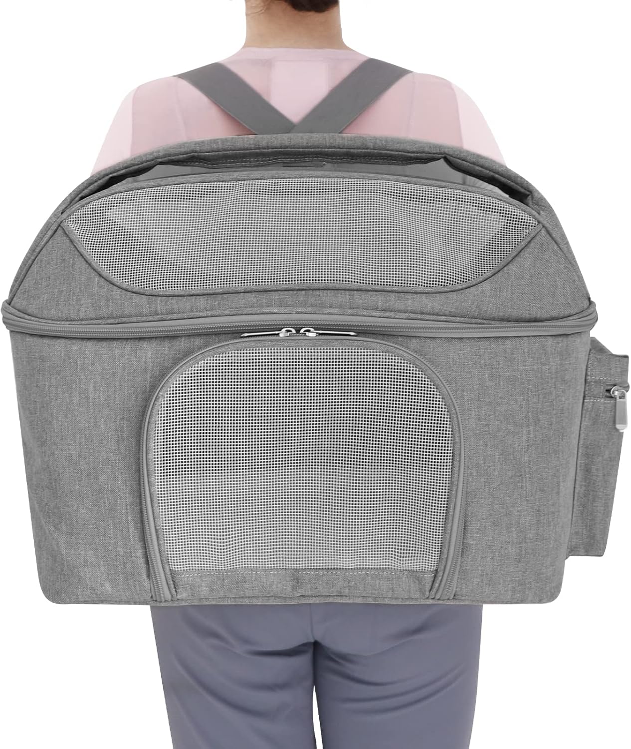 Henkelion Cat Backpack Carrier Pet Travel Bag, Small Dog