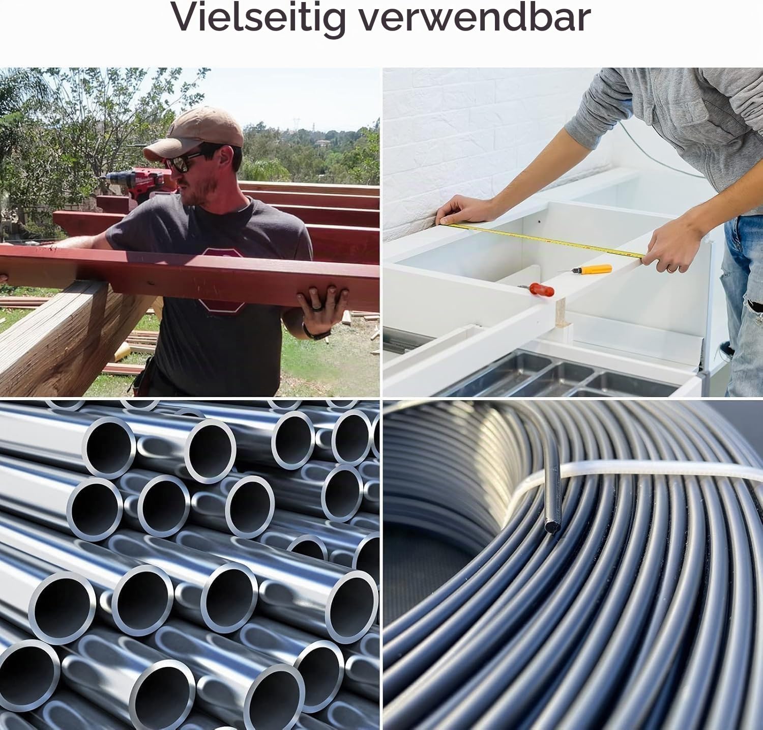 Rohrstütze Rohrständer V-Kopf 2500 lbs Rohrbock Höhe verstellbar 28-52" 2500 LB, robuster Karbonstahlkörper, langlebiger, zusammenklappbares tragbares Rohr, Stahl-Wagenheberständer