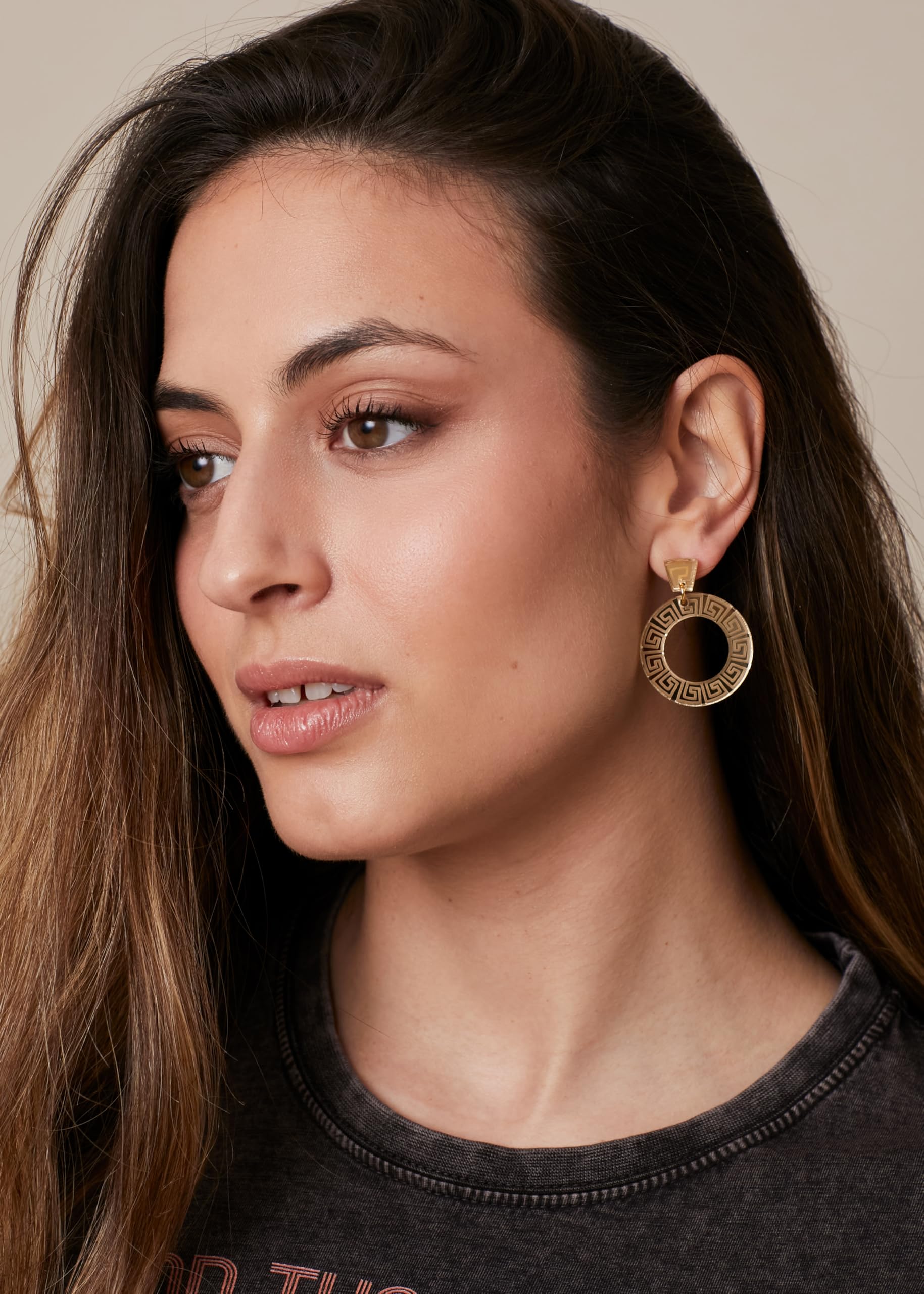 Soul | Pendientes Olimpo Hércules Mujer de Acero y Metacrilato Regalo