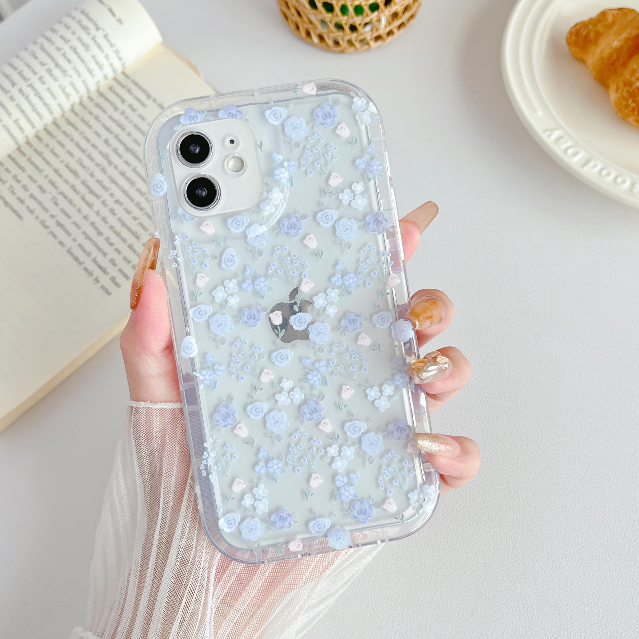 RALEAVO Floral Case for iPhone 12
