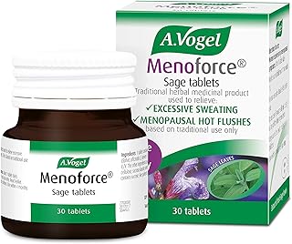 A.Vogel Menoforce Sage Tablets | Menopause Supplements for Women | for Menopause Hot Flushes and Night Sweats | One-a-Day | 30 Tablets