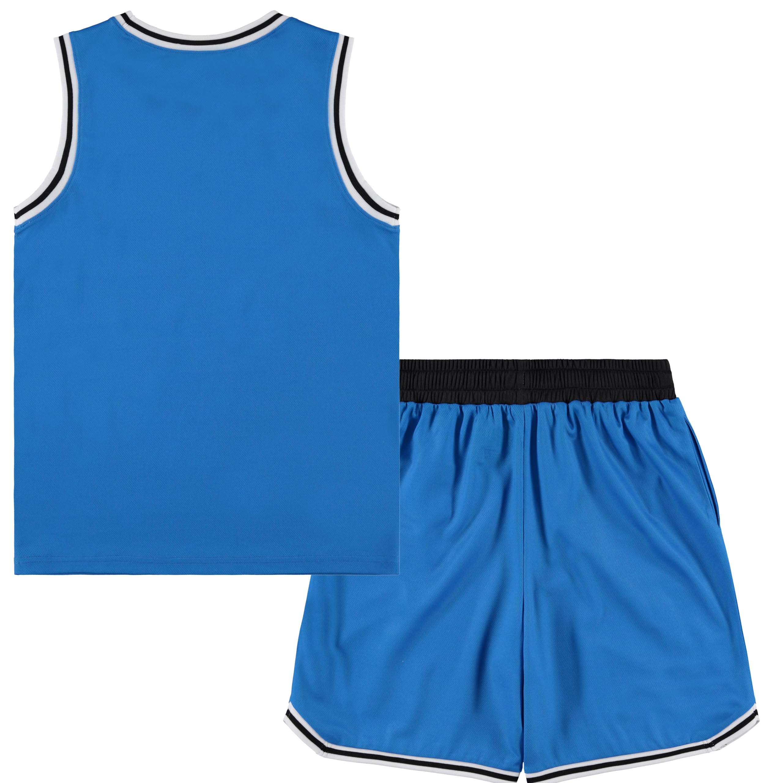 Sonic The Hedgehog - Set di abbigliamento da basket con maglietta e pantaloncini, taglie da 36 a 52