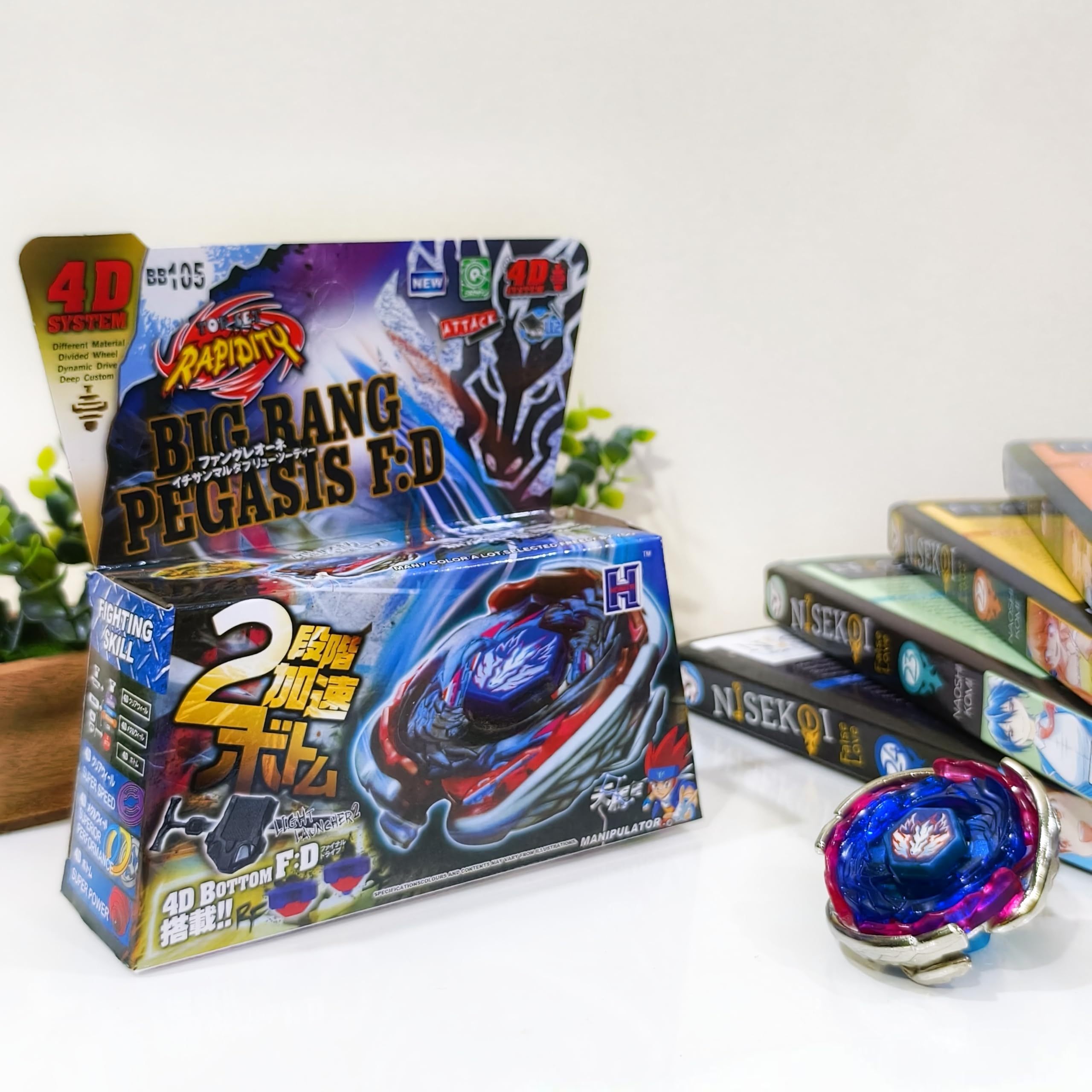 Buy SOHOSAN | Bey Metal Fury Spinning Top Set with Launcher for