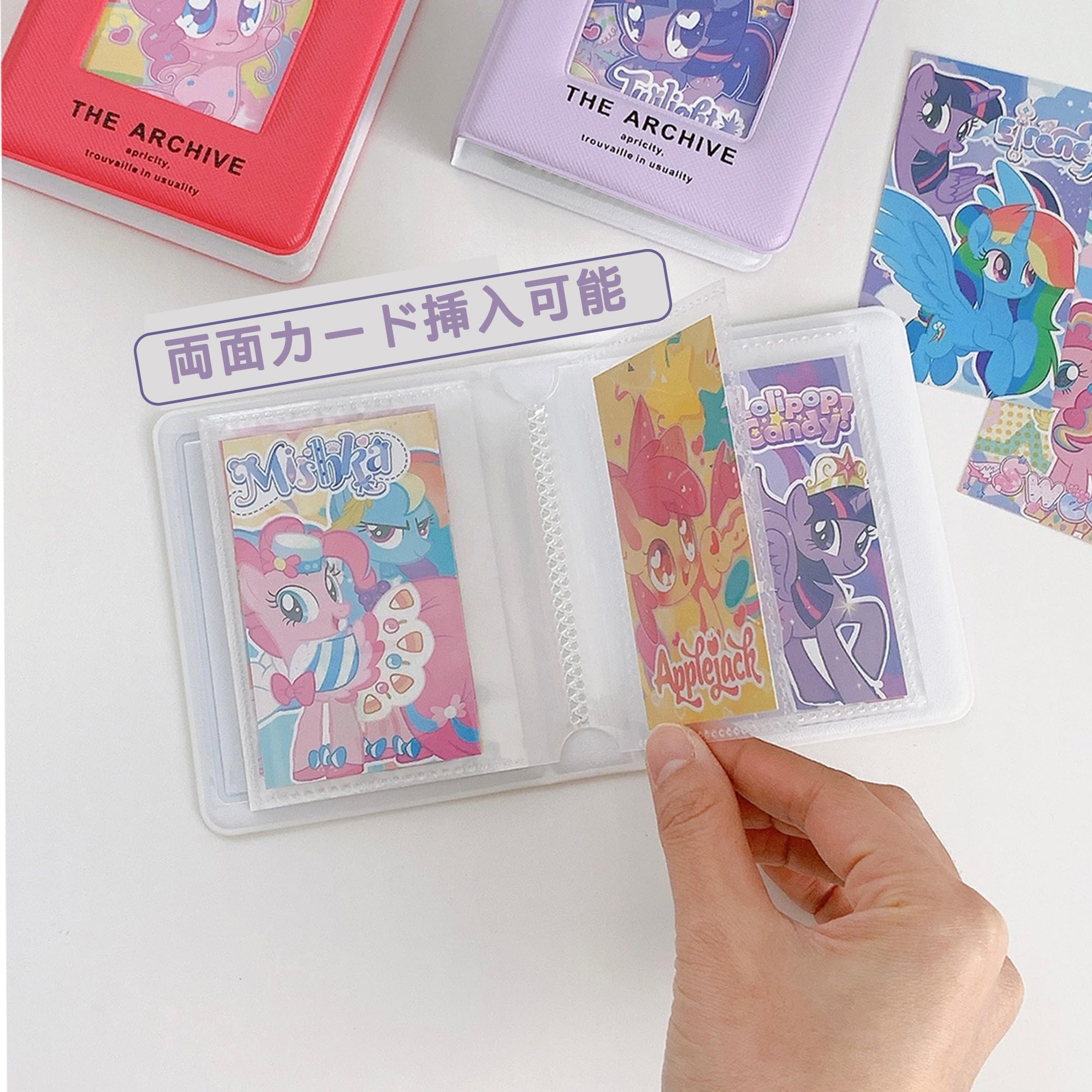 Amazon.co.jp: BLOOPIC 小さなカードフォルダー カード ファイル 1