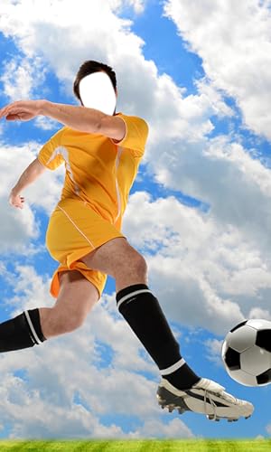 Montagem de fotos de futebol