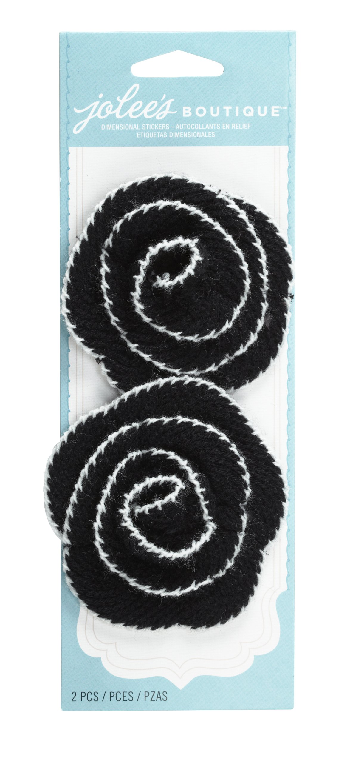 Jolee's Boutique 0015586949315 BLK HNDSTH Crochet FLWR 50-60358, Other