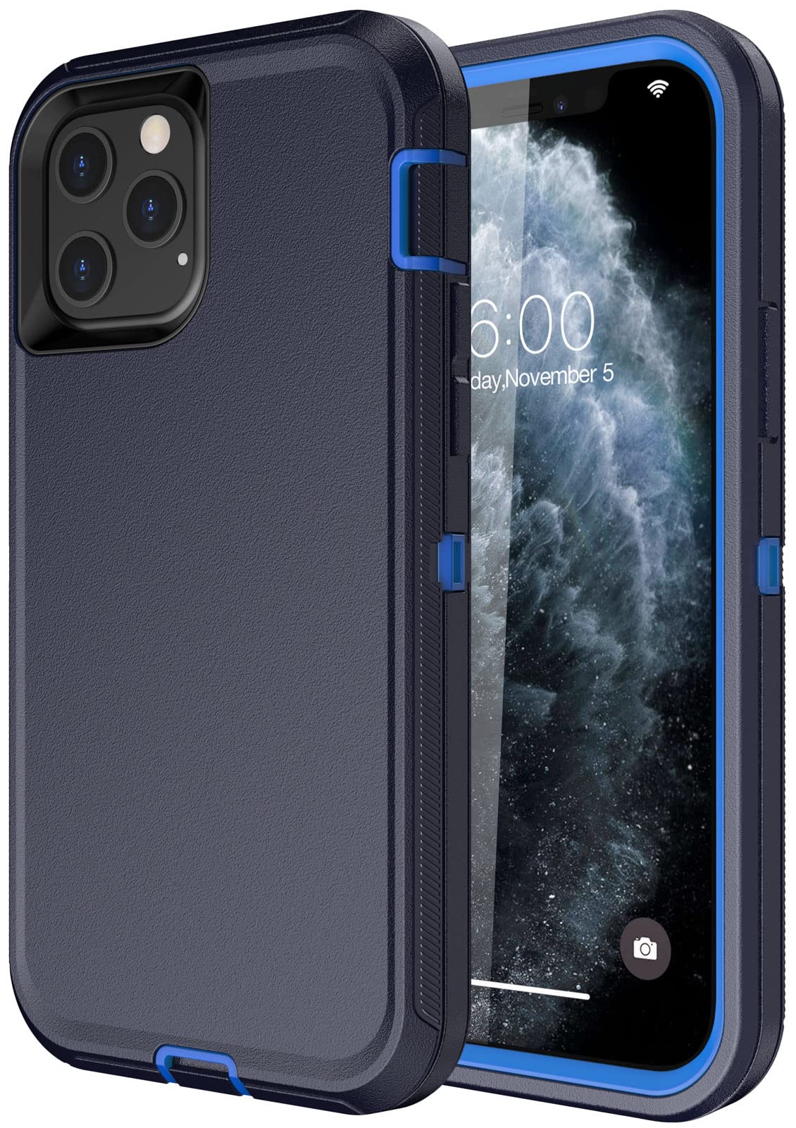 Riosicor for iPhone 11 Pro Max Case, Heavy Duty Dropproof Shockproof Case for iPhone 11 Pro Max 6.5