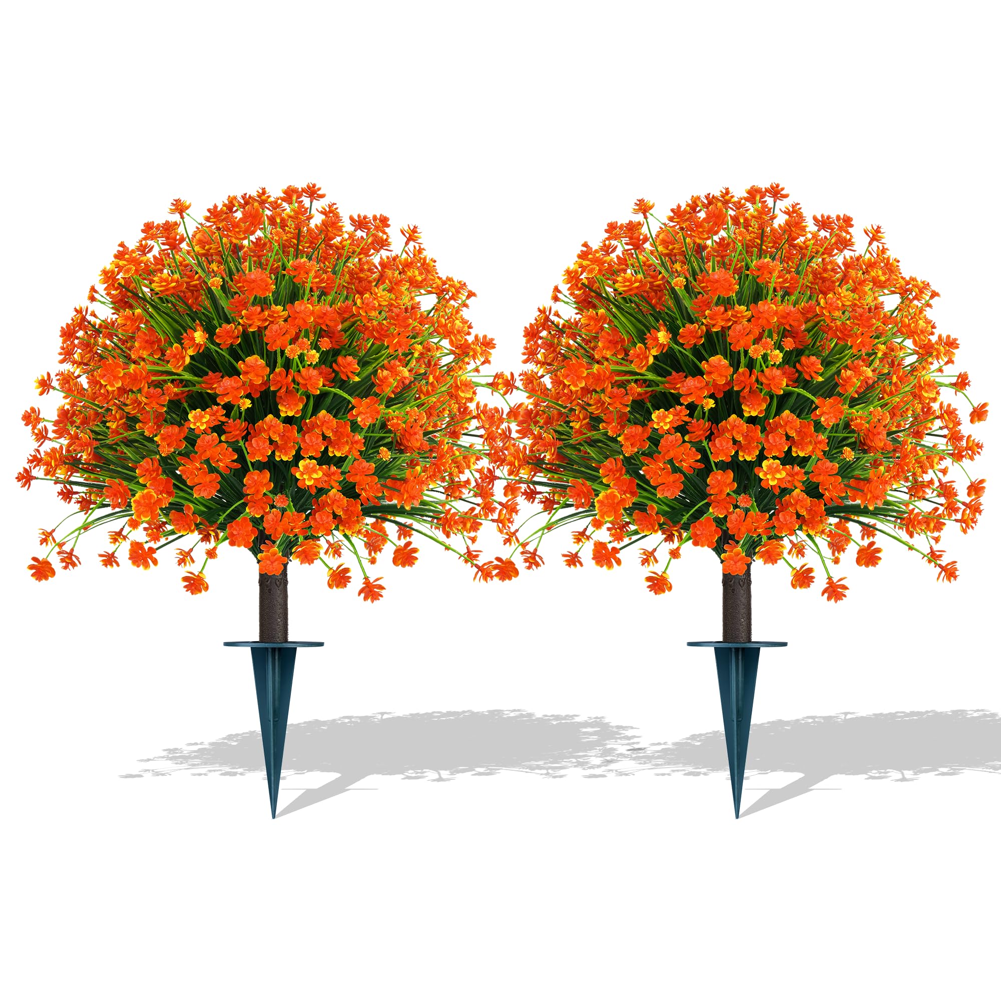 Photo 1 of Grooy 24" Artificial Fall Flowers with Ground Spikes