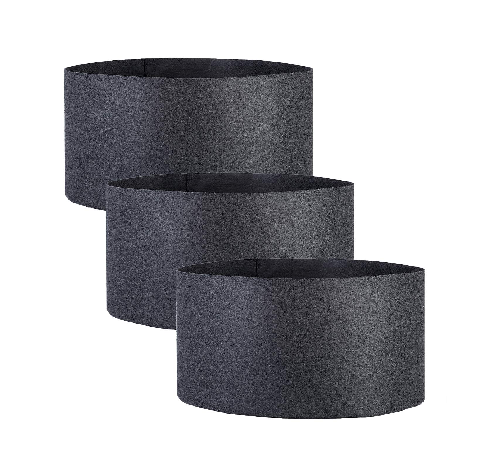 BestMart250 Gallon Fabric Grow Bag 3-Pack for Plant Vegetables and Flowers, for Courtyard＆Balcony