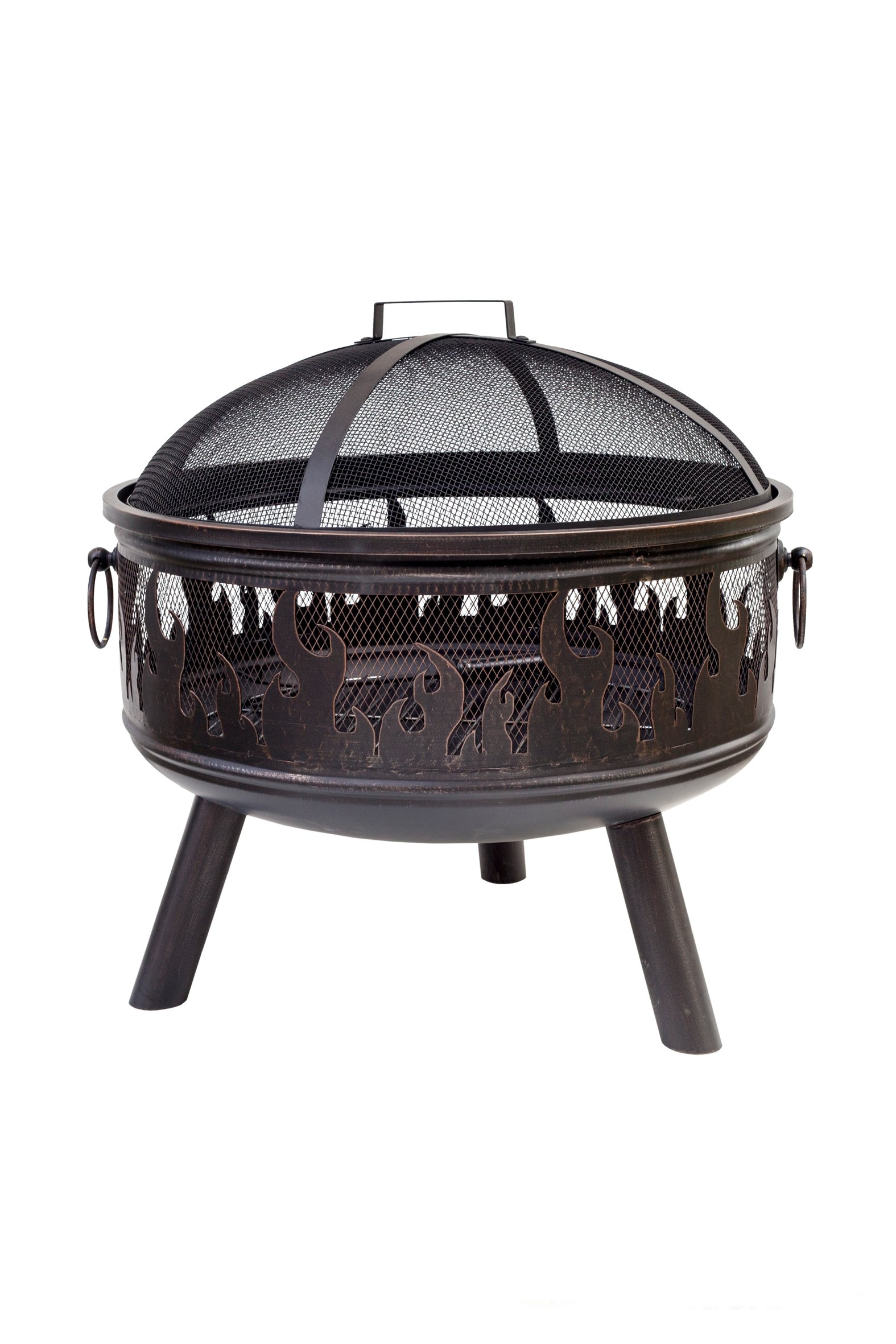 Buschbeck Feuerstelle, Feuerkorb Wildfire, bronze, 61 x 61 x 61 cm, 90149.000
