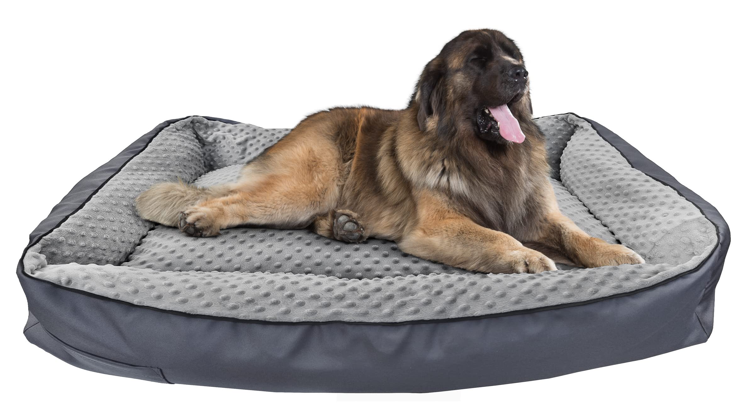 Erst-Holz Hundebett orthopädisches Tierbett für Jede Hundegröße waschbar V-30.31, Größe:96x60