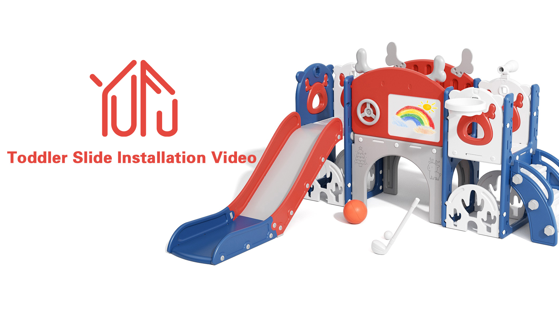 yunn⭐︎kids Amazon.com: YUFU 13 in 1 Kids Slide for Toddlers, Toddler Slide