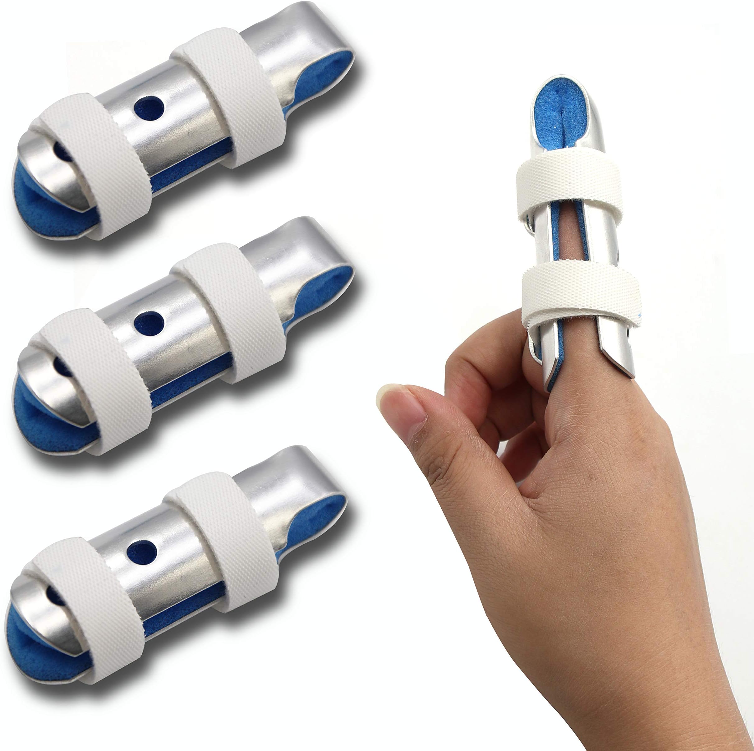 BRMDT Trigger Finger Splint, Aluminum Thumb Splint Finger
