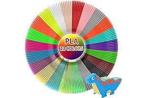22 Colors 3D Pen Filament, 220 Feet PLA 3D Printing Pen Refills...