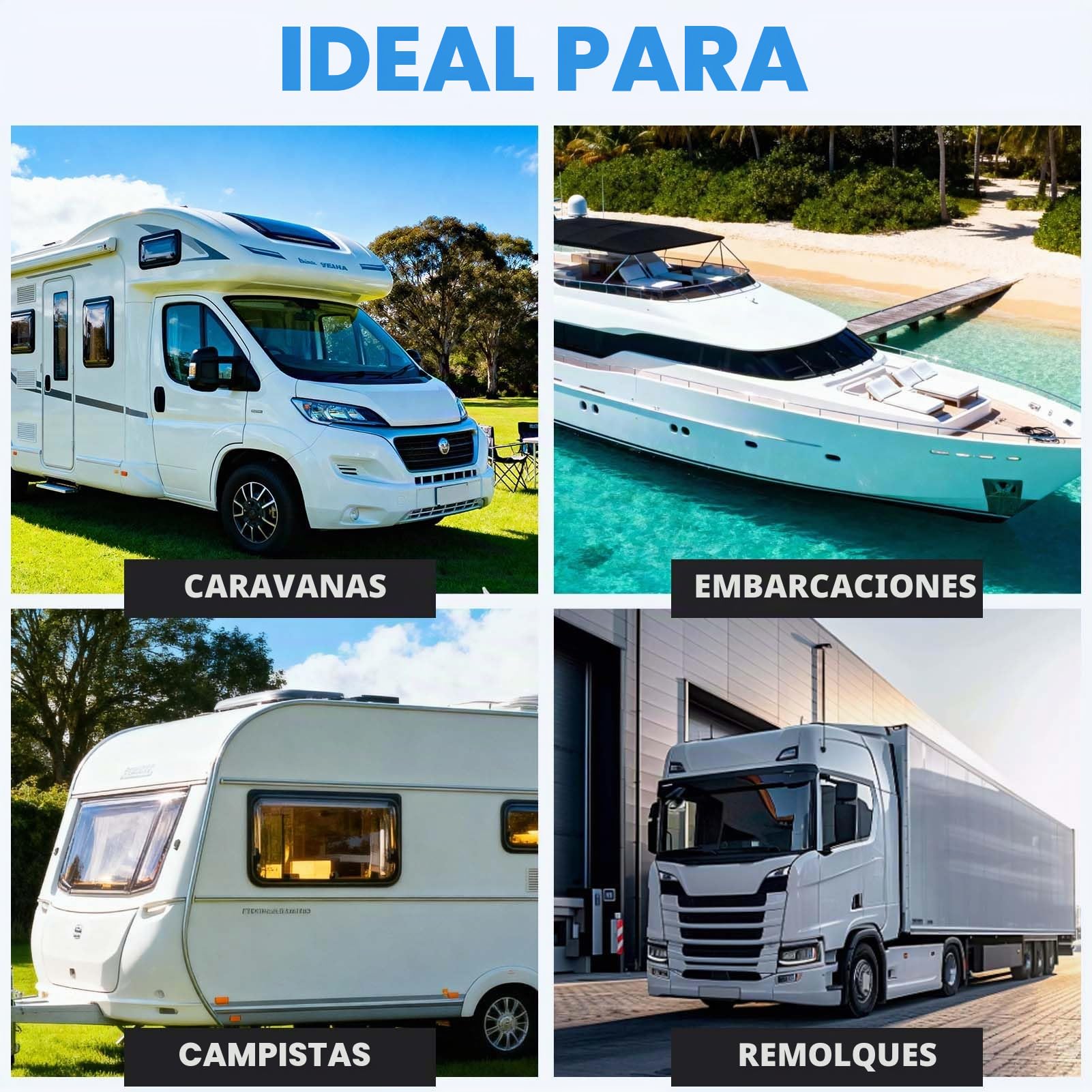 ADHES Cinta adhesiva para caravana blanca, 100 mm x 15 m, cinta impermeable para caravana, de goma butílica, para RV, autocaravana, autoadhesiva, para ventanas, techo, caravana, tubería