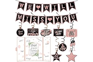 Elegant and Memorable Farewell Guest Book for a Special Send-off