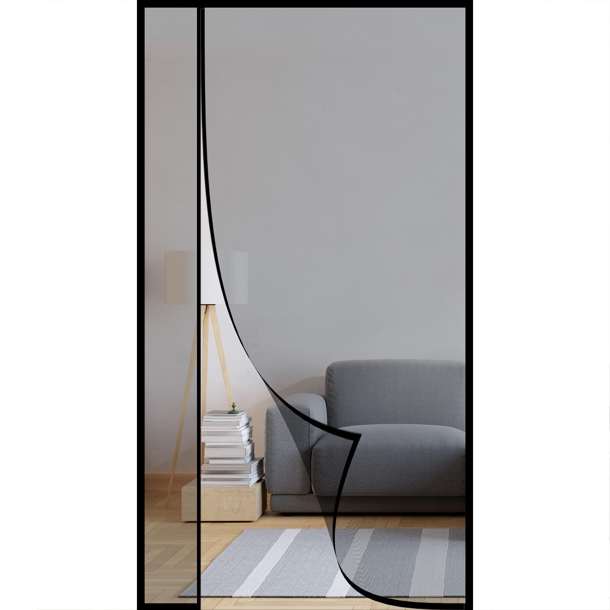 Magnetische Vliegengordijn 125 x 170 cm, Sterke Magneten