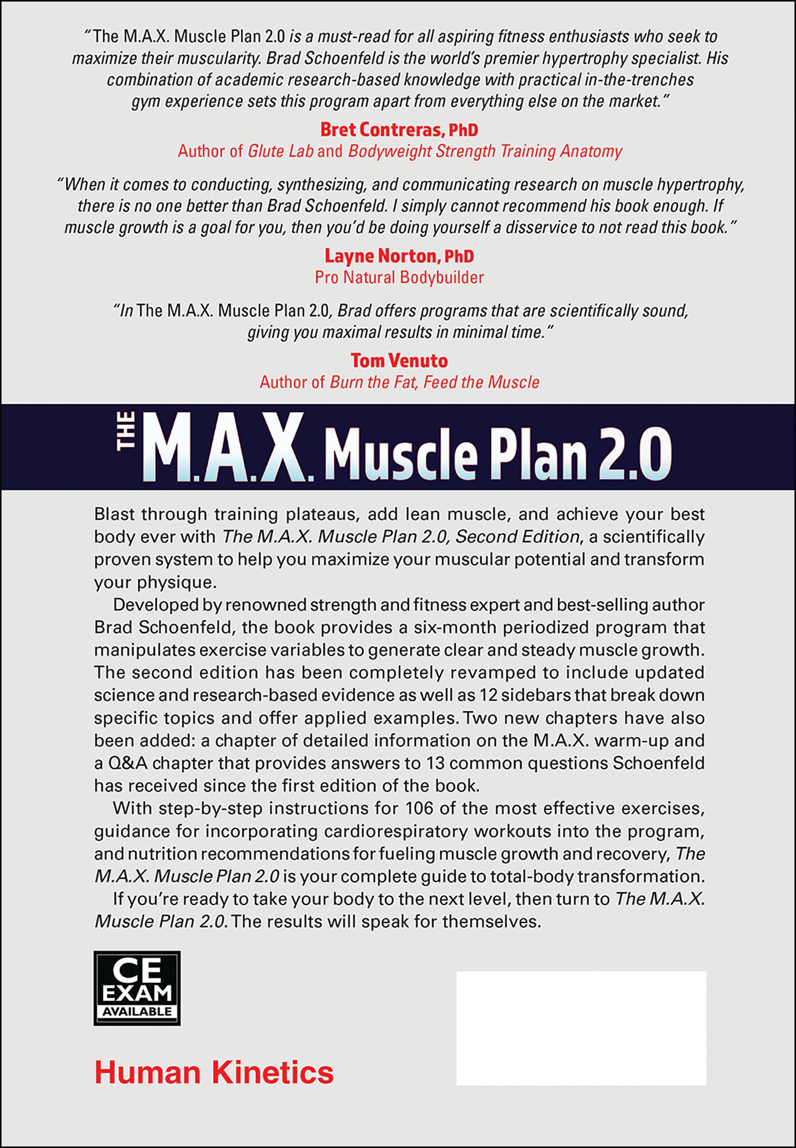 The M.A.X. Muscle Plan 2.0