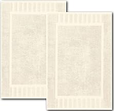 دواسة حمام من سيجنولا مصنوعة من القطن المصري، لون بيج، مقاس 50 × 70 سم، قطعة واحدة، سريعة الجفاف وفائقة الامتصاص ومتينة وخفيفة الوزن