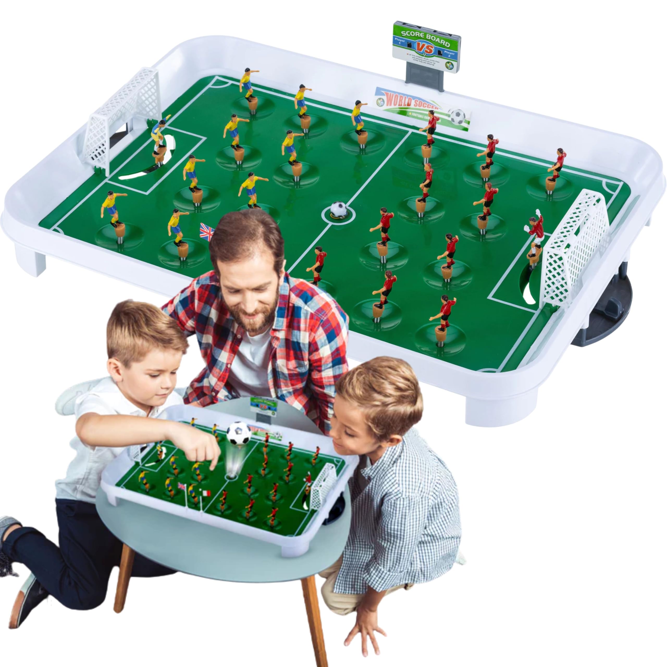 Relaxdays voetbaldoel tuin, kinderen & volwassenen, voetbalgoal, HBD
