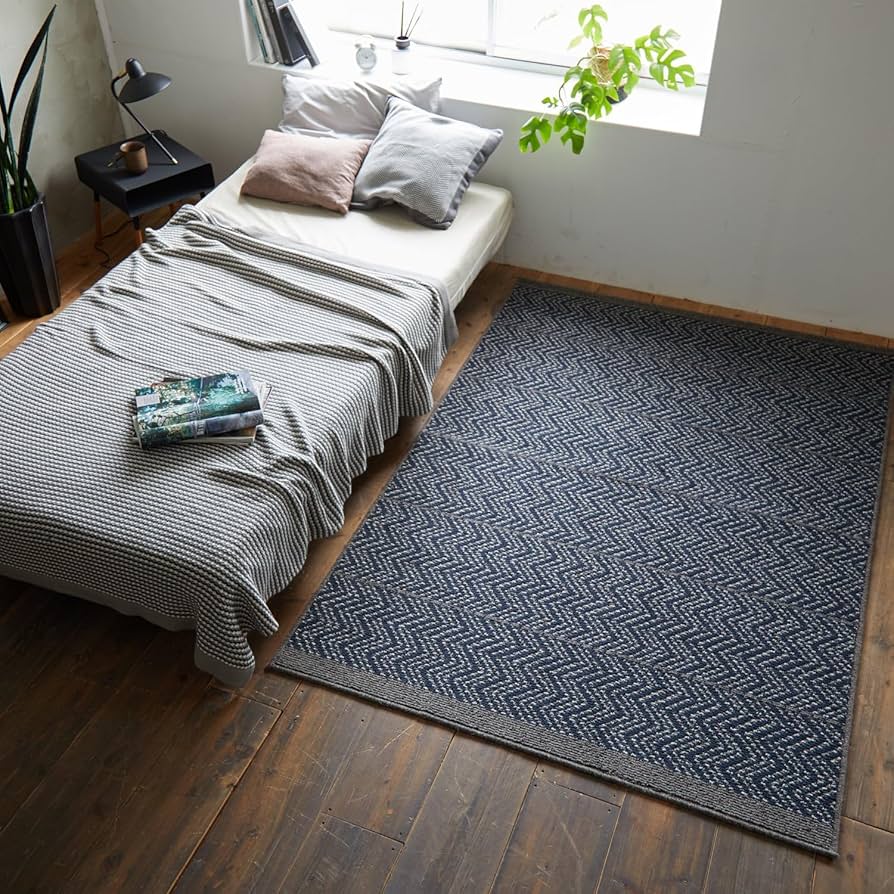 Amazon | スミノエ HOME ラグマット ウール100ラグ Zipscot