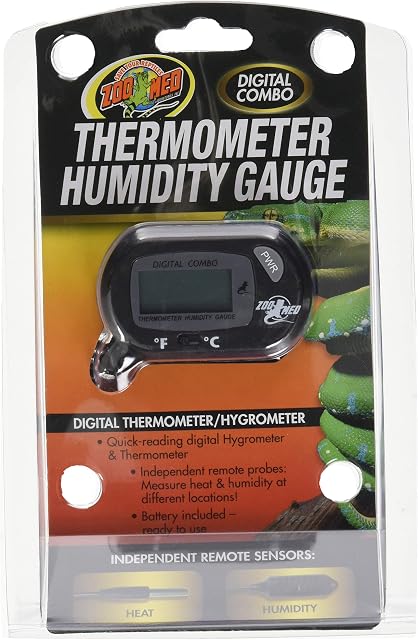 Zoo Med Labs TH-31 Digital Thermometer Humidity Gauge