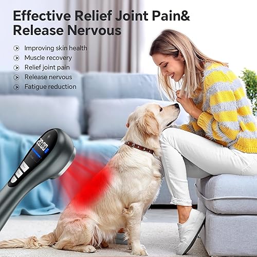 Miniatura 2 de Terapia de luz roja para el cuerpo, dispositivos de terapia de luz infrarroja cercana para aliviar el dolor articular y muscular, 14 x 650 nm + 3 x