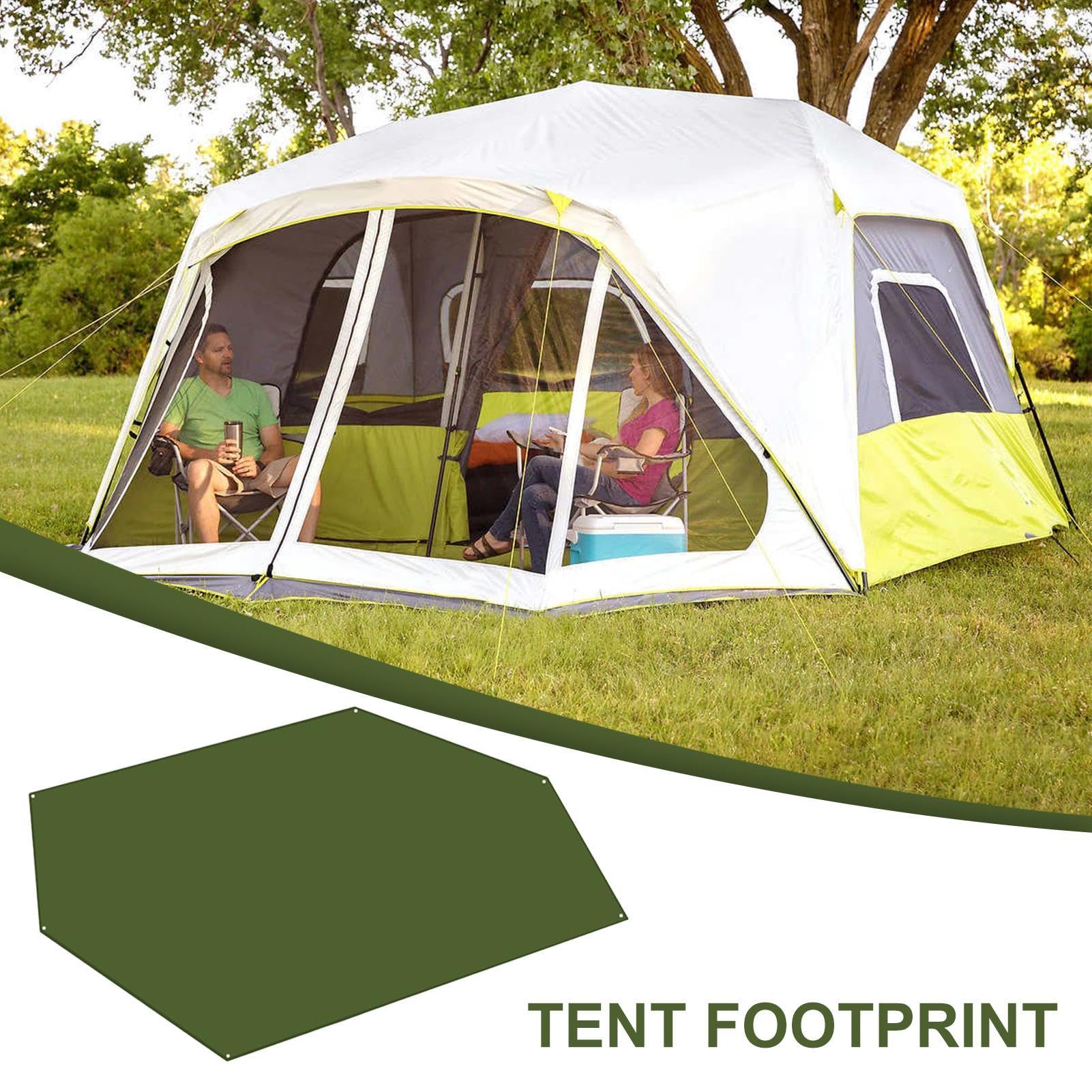 Tapis de Sol de Tente, Tapis de Camping - Tente de bâche de Tapis