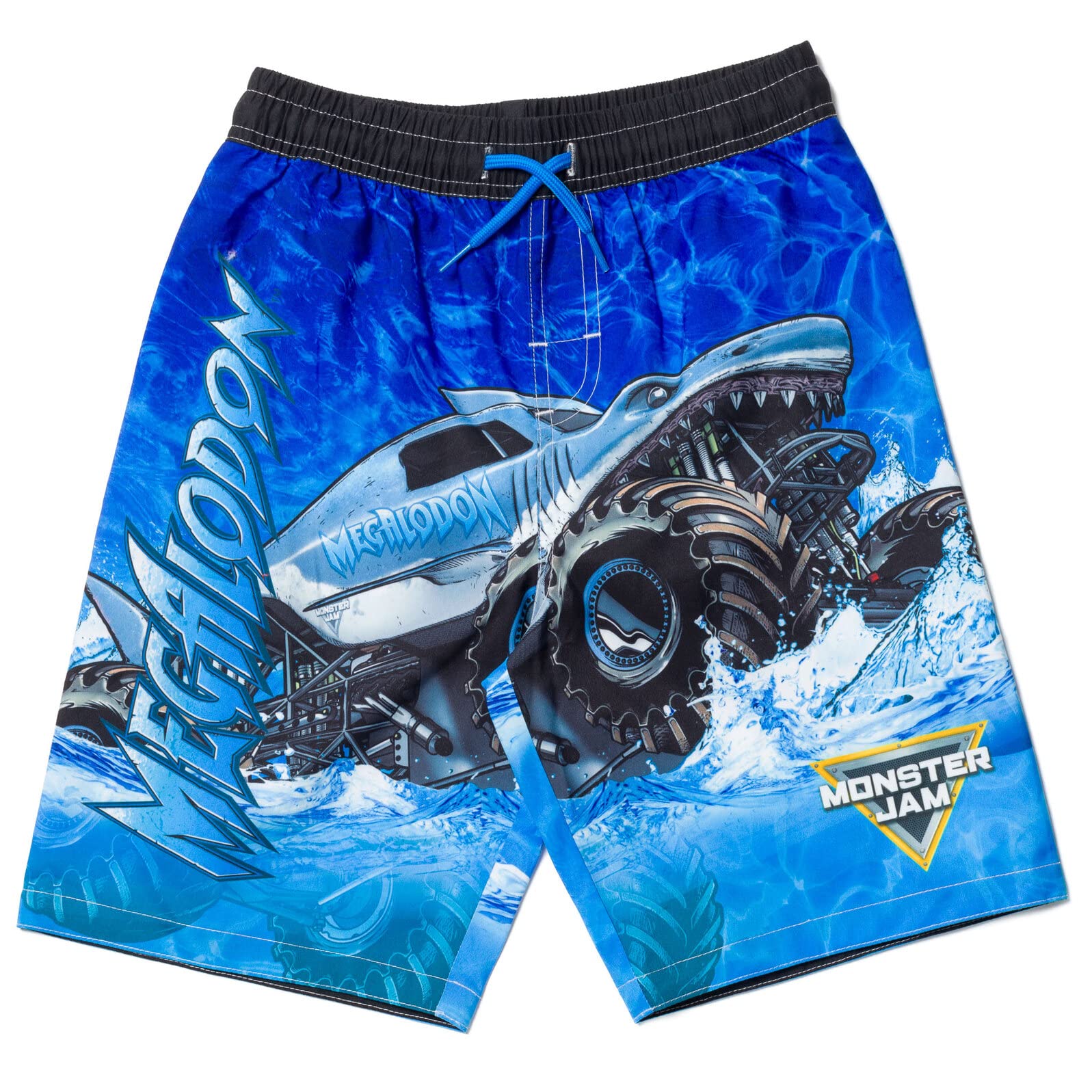 Monster Jam Megalodon El Toro Loco - Costume da bagno e rash guard e costume da bagno per bambini piccoli