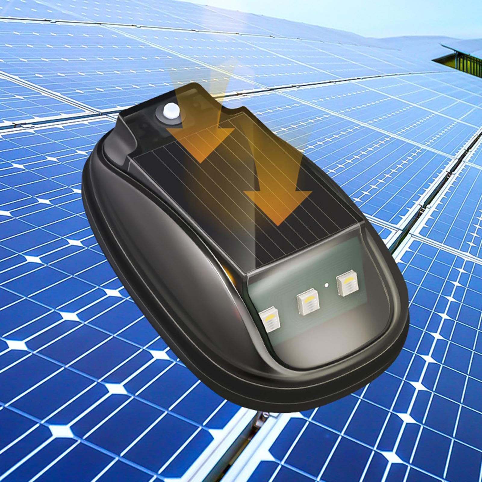 Generico Cabina De Energía Solar Instalación Sin Agujeros