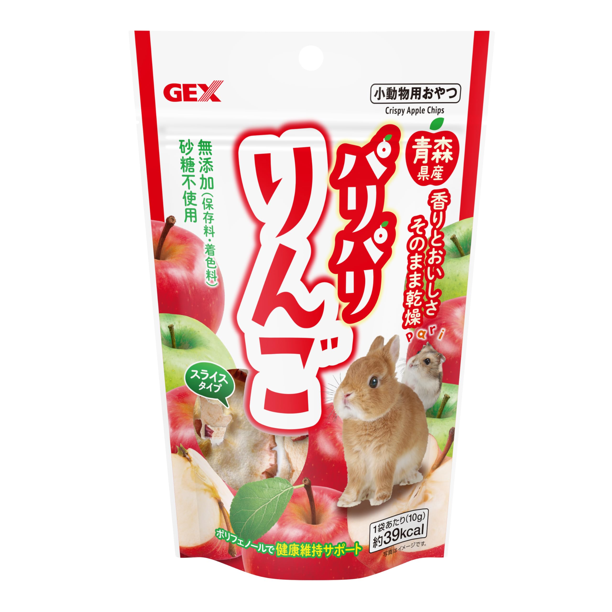 GEXジェックス パリパリ りんご ペット用 10グラム (x 1)