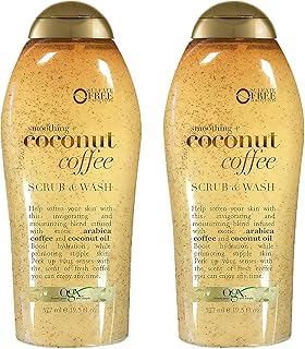 OGX Smoothing + Coconut Coffee Exfoliating Body Scrub