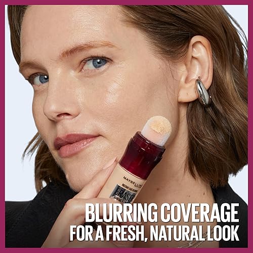 Miniatura 7 de Maquillaje de tratamiento para borrar líneas Maybelline New York Instant Age Rewind, 0.68 onzas líquidas