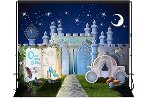 Cinderella Fairytale Backdrop: An Enchanted Adventure for Your Party