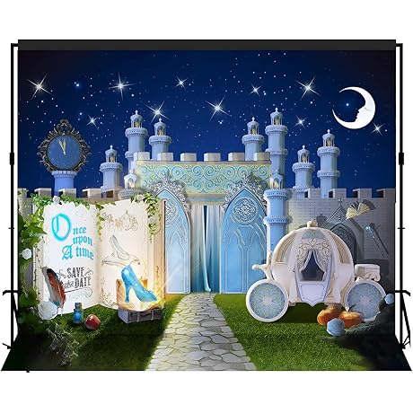 Cinderella Fairytale Backdrop: An Enchanted Adventure for Your Party