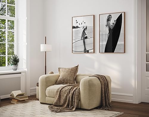 Miniatura 5 de Poster Master Póster vintage de 2 piezas para mujer, impresión retro a la moda, arte fotográfico, regalo glamoroso para ella, mujer, fashionista,