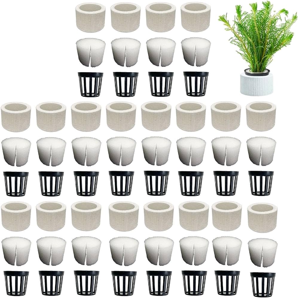 Anelli Galleggianti Per Piante D'acquario - Kit 5 Pezzi Per Separare Piante O Cibo Per Pesci - Foto 7