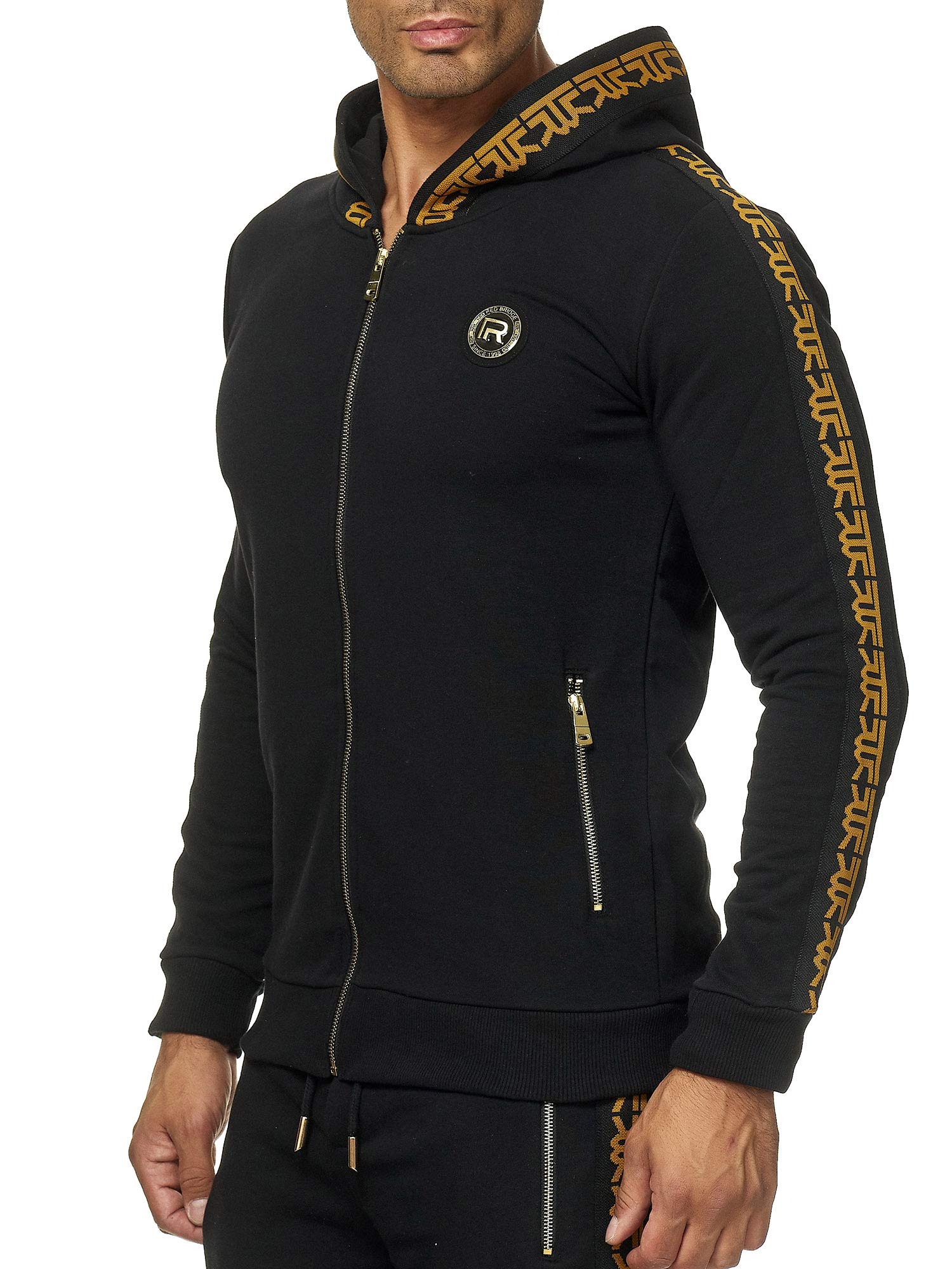 Redbridge Herren Jogginganzug Sweat Suit Set Jacke Hose R-Logo Premium M2157-M4237