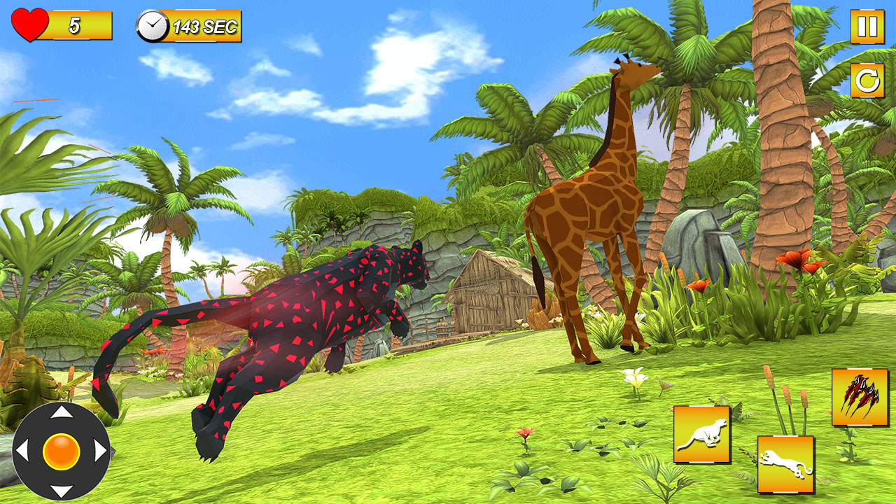 Wild Cougar Survival Sim 3D New Animal Sim Games for Kids Wild Cougar Sim 3D (Kids Games