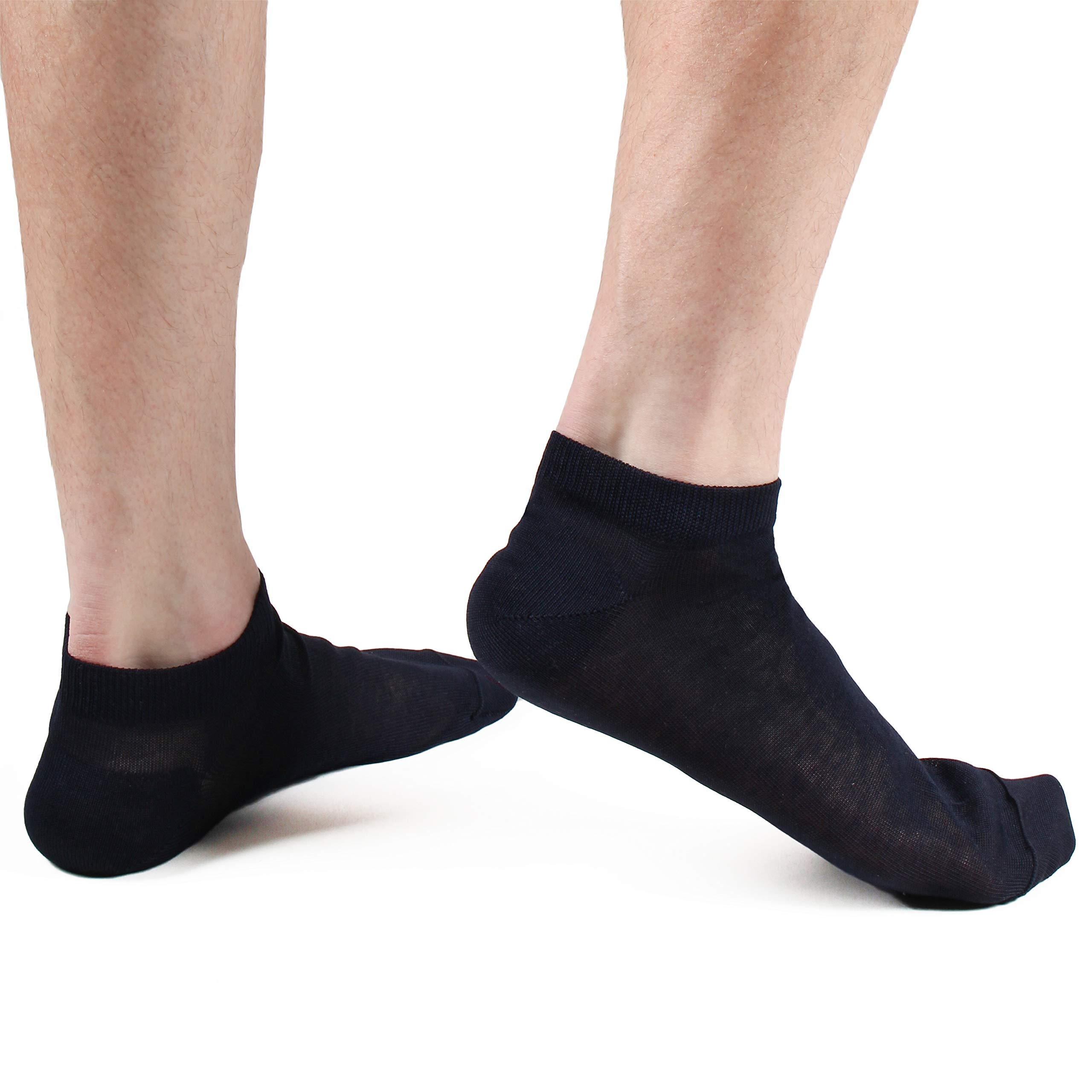 Ciocca Niewidoczne Skarpety Unisex 3/6 Par 100% Bawełna Szkocka Made in Italy - Oddychające Stopki do Sneakersów i Niskich Butów