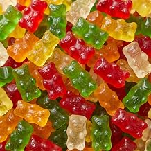 Gummy Bears Soft & Chewy Gummi Candy Bulk 2.2 lb Party Size Bag